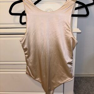 H&M Cream Sleeveless Bodysuit